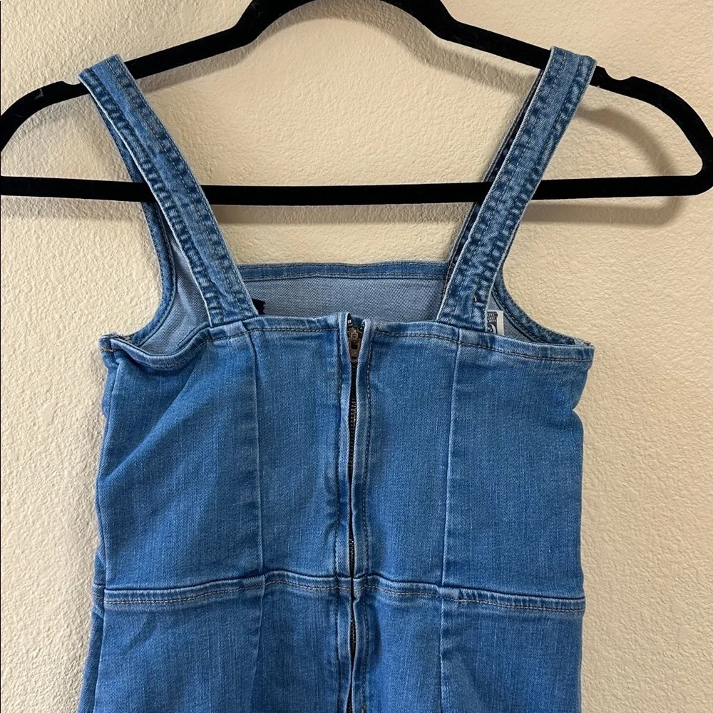 Art Class Denim Blue Mini Dress Size 10/12